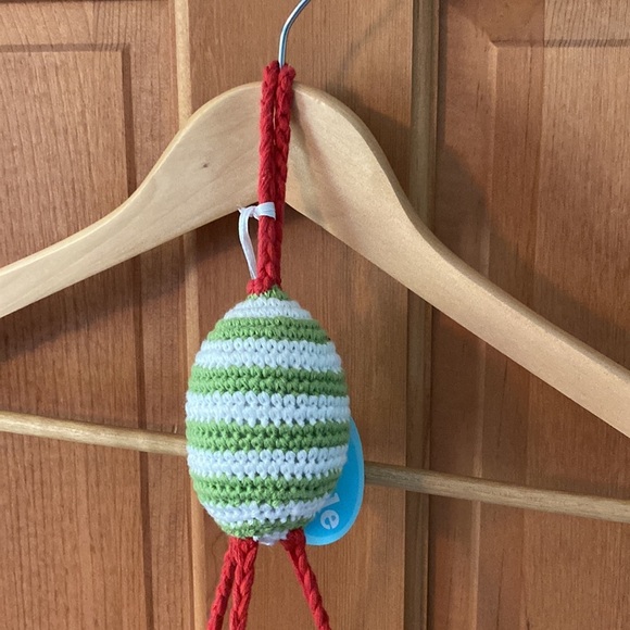 Pebble Child Handmade Fair Trade Rainbow Bunny Baby Nursey Mobile NEW NWT - Picture 4 of 6